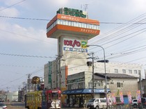 市電とホテル雨宮館.JPG