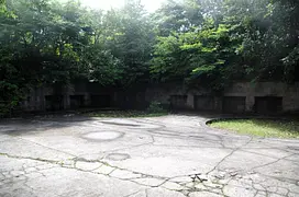 函館山の砲台跡（旧函館要塞）