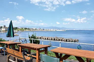 テラスで愉しむ美食と癒し＜その１＞