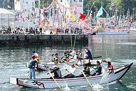 南かやべひろめ舟祭り