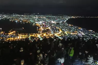 函館山の大晦日と、五稜郭タワーのお正月